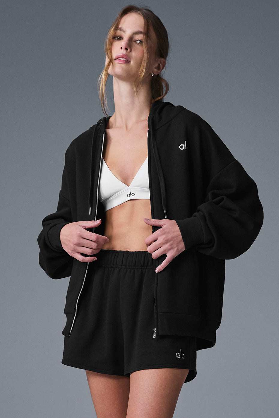 veste à capuche entièrement zippé Accolade
