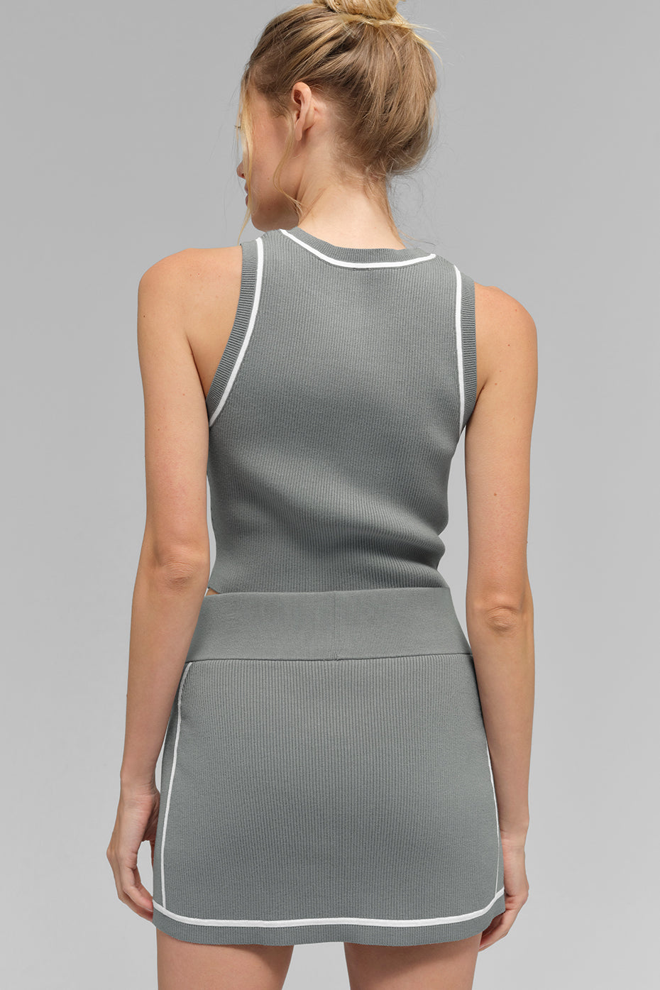 Débardeur côtelé en tricot Highline Cropped Tank