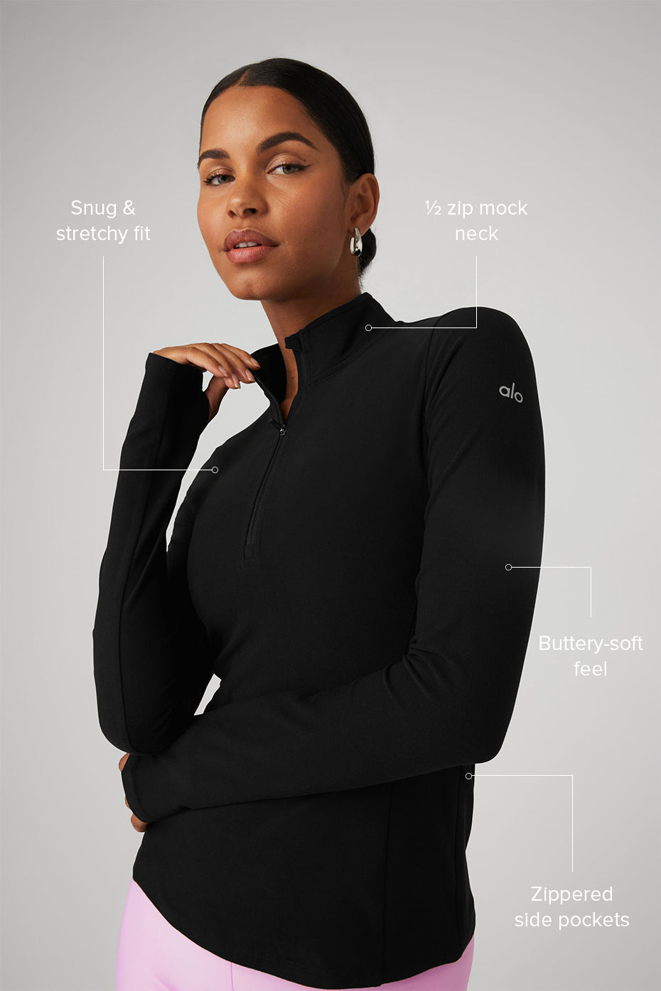 Pull rapide Alosoft 1/2 Zip "best seller"