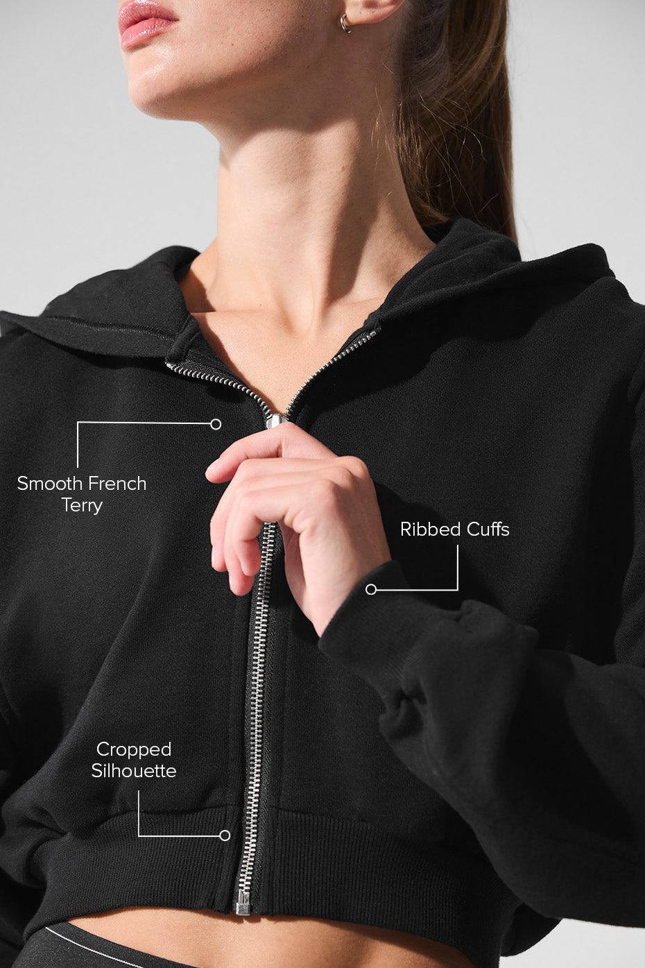 veste  à capuche zippé Sweet Escape