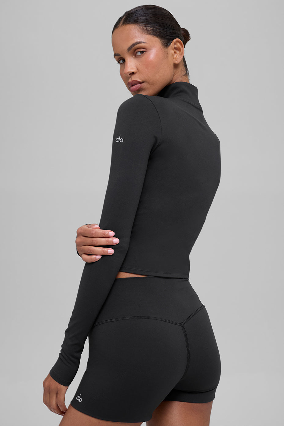 PULL à manches longues ALO Softsculpt Precision 1/4 Zip