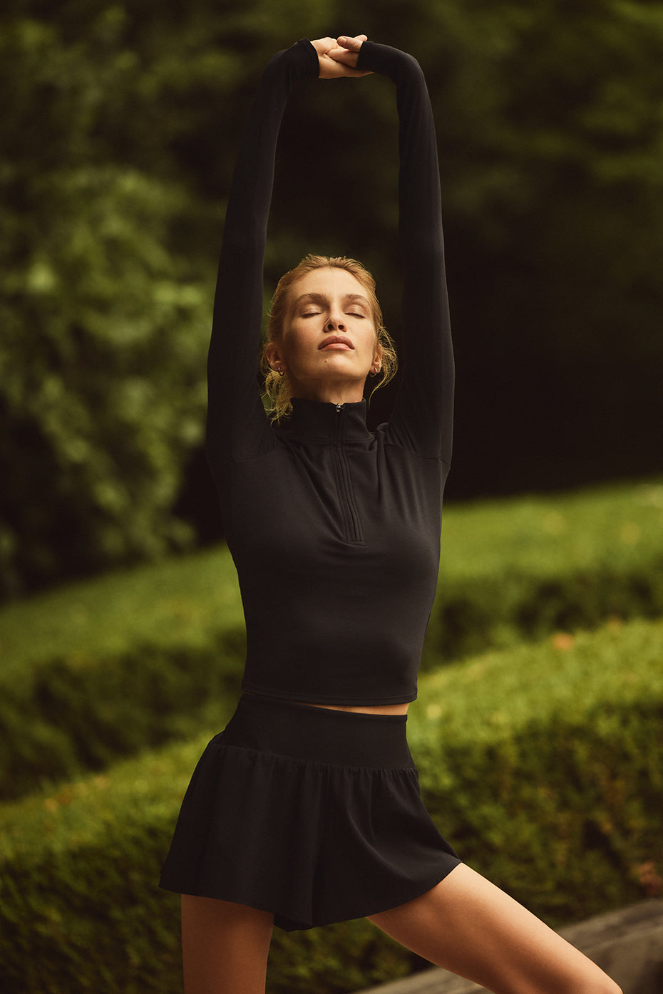 PULL à manches longues ALO Softsculpt Precision 1/4 Zip