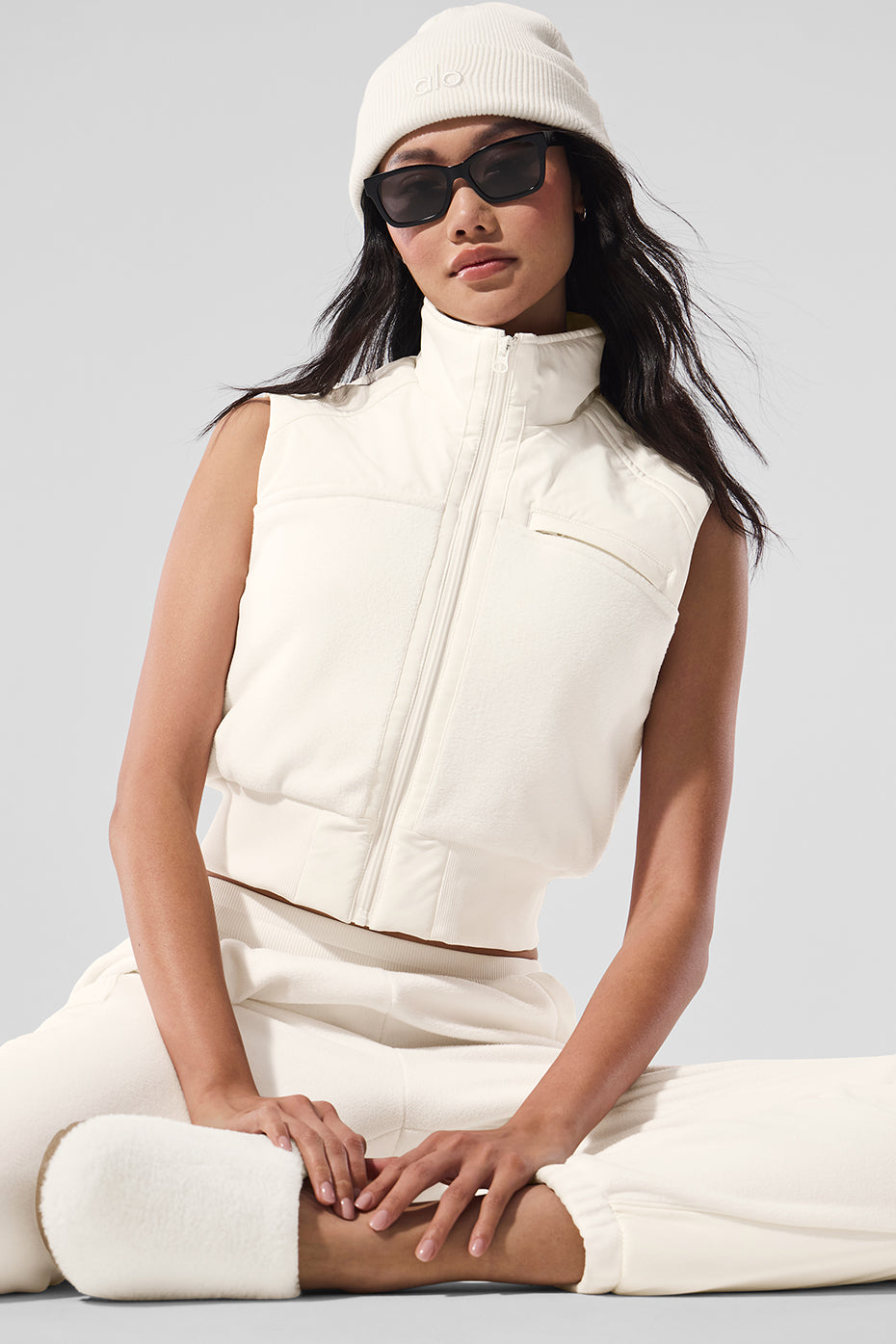 Gilet polaire hivernal mixte