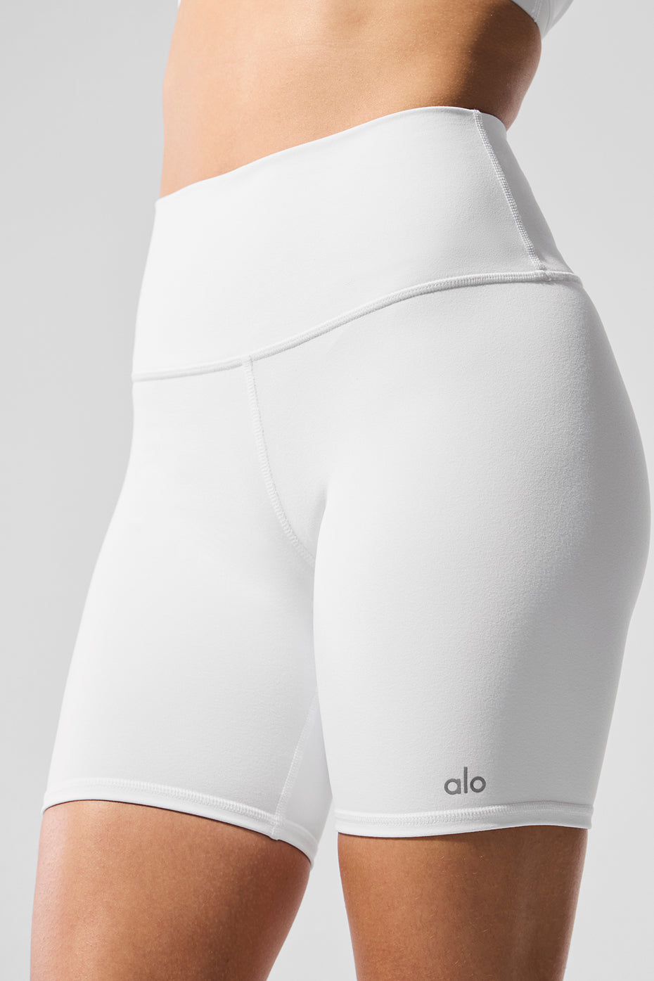 Short cycliste taille haute 7"