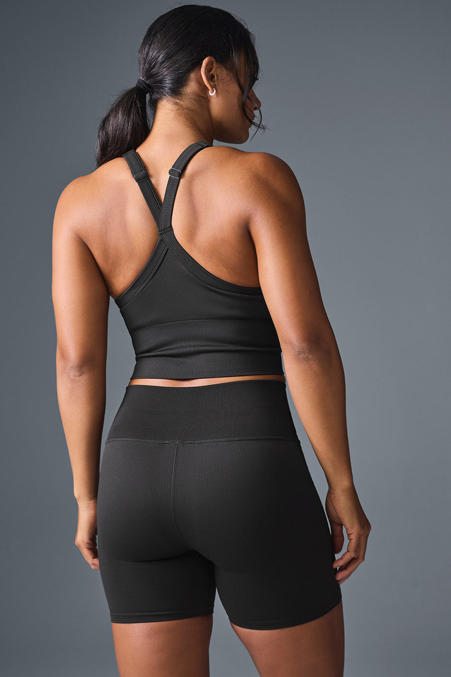 Débardeur soutien-gorge côtelé sans coutures préféré