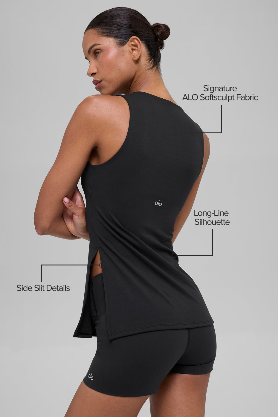 débardeur ALO Softsculpt Precision pleine longueur "